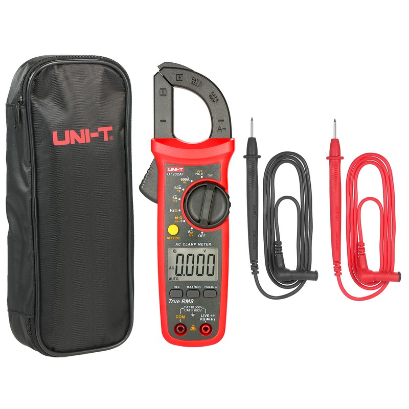 UNI-T UT202A+ 6000 Counts Digital Clamp Meter True RMS Multimeter