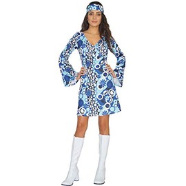MAYLYNN Hippie Dress Costume Ladies Zoe 60s 70s Size XL