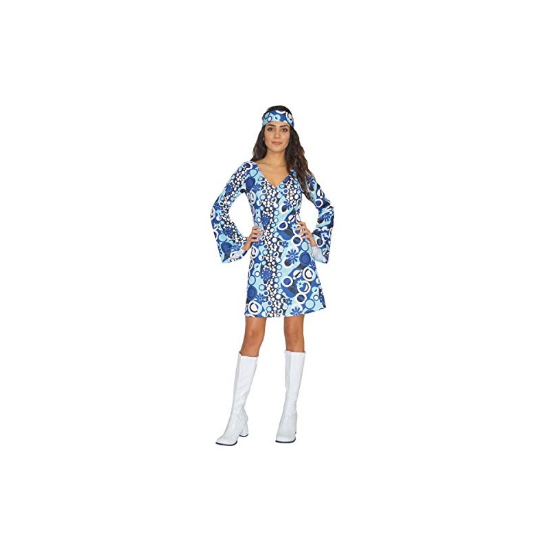 MAYLYNN Hippie Dress Costume Ladies Zoe 60s 70s Size XL
