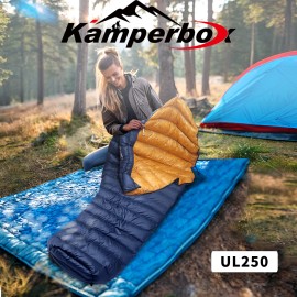 Unbranded Ultra Light Down Sleeping Bag for Camping Travel Warm Lightweight Compact UL25