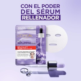 L'Oréal Paris Mascarilla Facial Revitalift Ácido Hialurónico, 1 pza