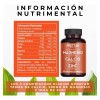 Suplemento Magnesio Calcio Y Zinc Prettan 60 Capsulas 500mg Sin