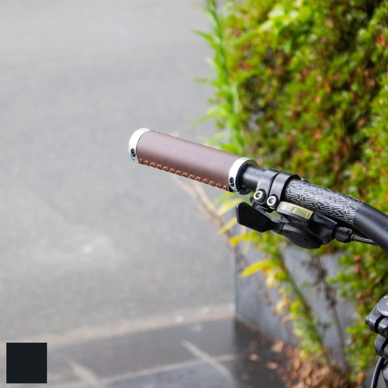GORIX (GX-500-LXS) Bicycle Leather Grip Leather Grip Brown (GX-500-LXS) Antique