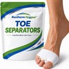 Rantherm Hyggear Toe Separators for Women - 2 Pairs Silicone