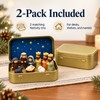 Mini Christmas Nativity Scene Set for Holiday Home Decor –