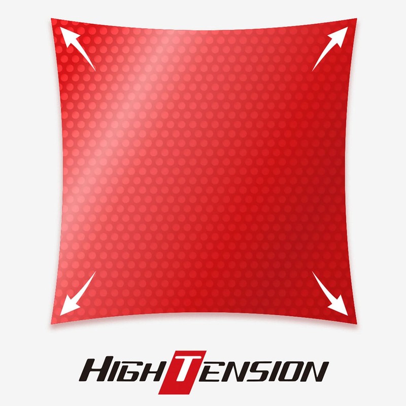 Butterfly Table Tennis Rubber Bugler 006: Red 1.9 00470