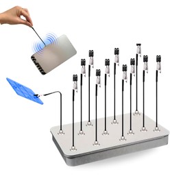 Magnetic! Paint Base, Paint Rod, Plastic Model Tool, Paint Set, 12 PCS/1 Set (Paint Base, Paint Rod), Plastic Model Tool, Paint Tool, Case, Gunpla, Airbrush, Plamo Paint