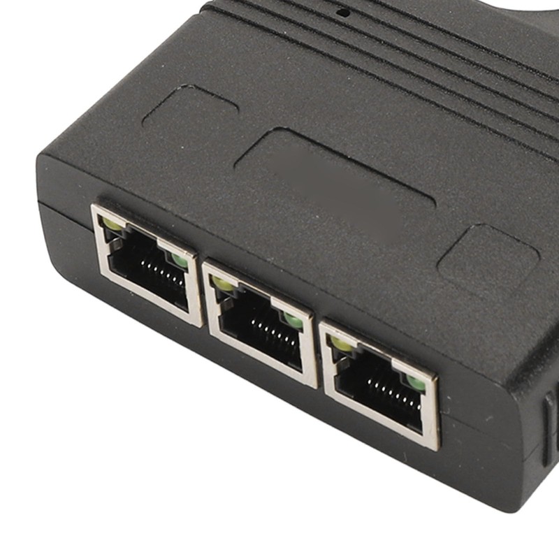 Ethernet Splitter, 1000Mbps Ethernet Splitter 1 to 3, 3 Devices