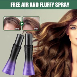 Leave-In Refreshing Volume Non-Sticky Spray for Hair Care, Airy Pomade Spray Long-Lasting Styling Fluffy Leave-in Conditioning Spray (2PCS)