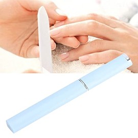 Lima de Uñas de Cristal Nano de 2 Colores, Lima de Uñas de Cristal, Herramienta de Manicura Y Pedicura, Lijado de Uñas, Limas de Cristal, Pulido, Limas de Uñas de Cristal Nano, Lima de(Caja azul)
