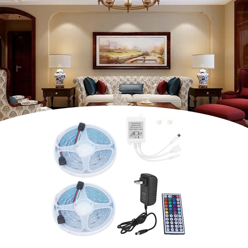 Color Changing 600LED Strip Light Waterproof RGB Light Strip Dimmable