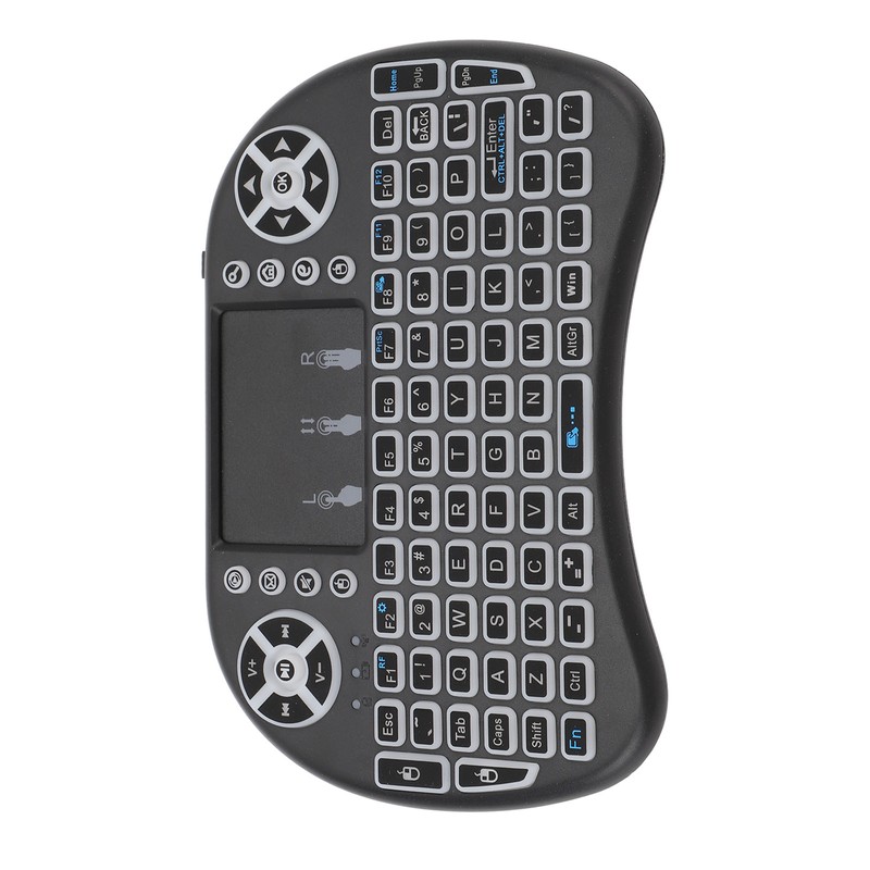 Mini Wireless Keyboard Touchpad Combo 2 Modes Portable Wireless Touch
