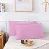 Dan River 100% Cotton Jersey Pillowcase Queen Size, Pink