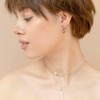 TEOZBLU 3 Pairs of Stainless Steel Clip On Ear Studs