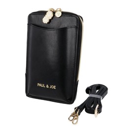 Smartphone Shoulder Bag with Wallet Function - Paul & Joe Marks Black DGA-PO7-BK
