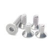 M4-0.7 x 10mm Flat Head Socket Cap Screws Bolts, Stainless
