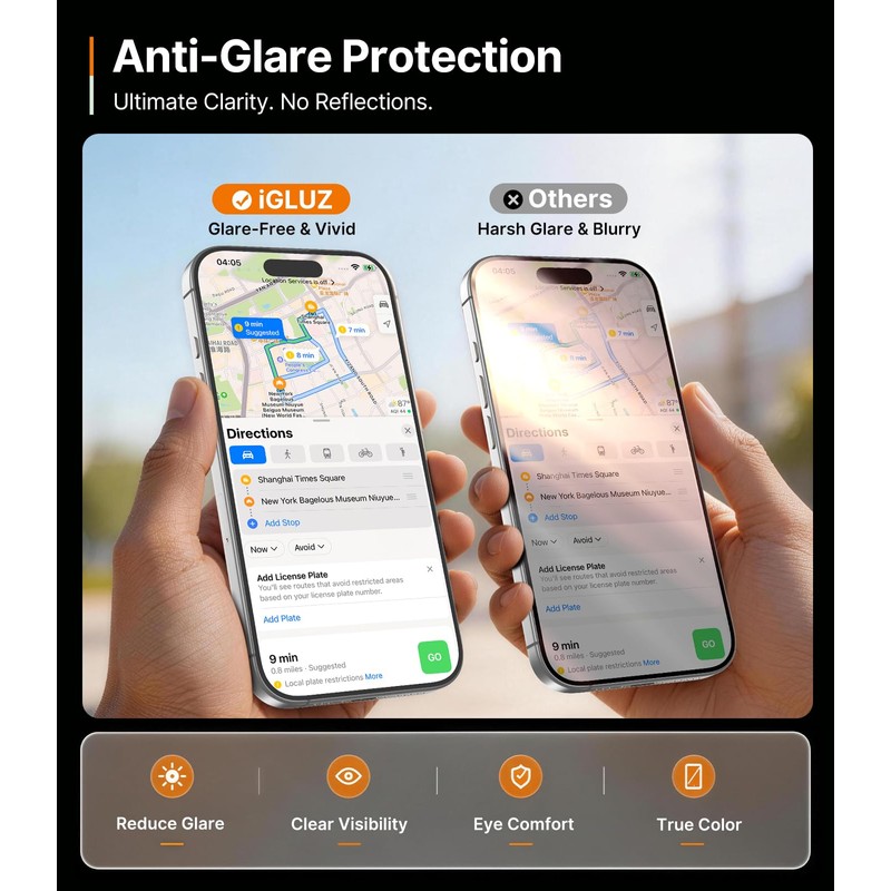 iGluz 4 Pack for 17 Pro Max/ 16 Pro Max