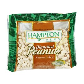 Hampton Farms Natural & Raw Blanched Peanuts