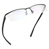 LifeArt Alloy Semi-Rimless Reading Glasses,Blue Light Blocking Glasses, Anti Eyestrain,