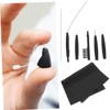 ORFOFE Hearing Aid Cleaning Kit 4-Piece Mini Brush Set Magnet