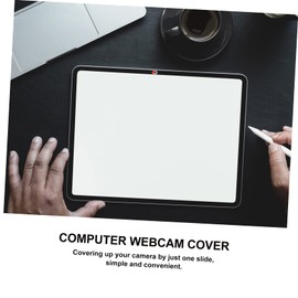 KOMBIUDA 2 PCS Webcam Cover Slide Heart Design for Laptop Tablet Ultra Thin Privacy Blocker Easy Slide Mechanism Protects Against Peeping for Friends Family