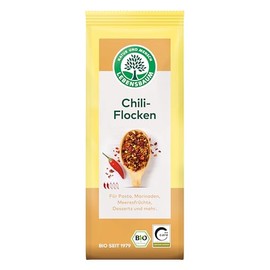 Lebensbaum Chilli Flakes Organic Seasoning for Pasta, Marinades, Seafood and Desserts, Mild Fruity Spice, Dried 45g