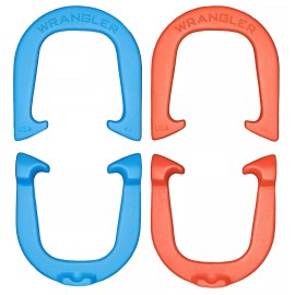 Thoroughbred Wrangler Highly  Durable Pro Pitching Horseshoes- Game Set,  Made in USA