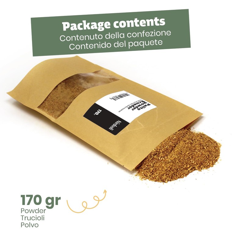NIRDOSH - Palo Santo Palito Frankincense Powder from Ecuador -