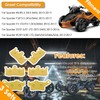 Front + Rear Brake Pads for 2008-2012 Can Am Spyder