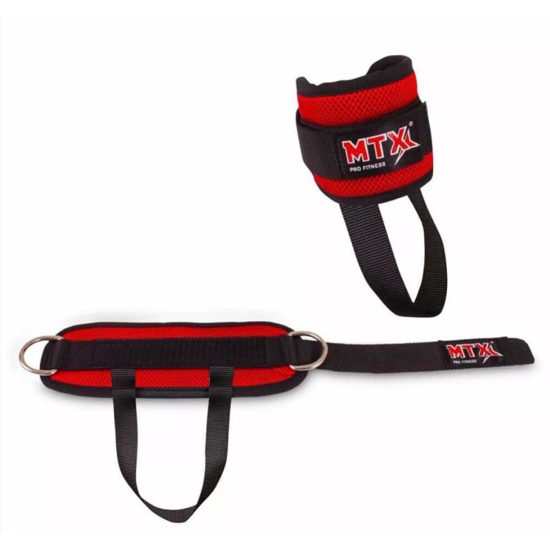 MTX Grilletes Con Talonera Para Poleas Gym Crossfit High Quality