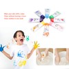 8PCS Finger Paints Safe Washable DIY Kids Finger Paints for
