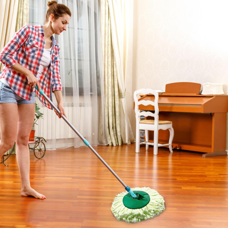 3pcs Mop Head Refills, Compatible with Spin Mop and Bucket