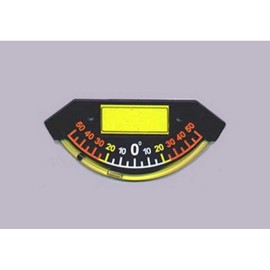 RAParts 7489 New Slope Degree Indicator/Inclinometer 2 13/16" H x 6 1/4" W +2 Yr Wrnty