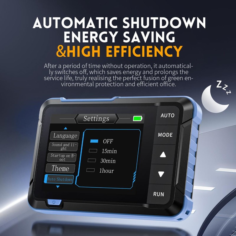Handheld Digital Oscilloscope 2.8 Inch TFT 5.0MS/s High Sampling Rate