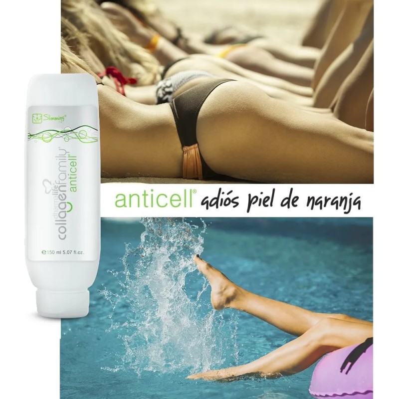 Crema Anti-celulitis Y Estrías Reafirmante 250ml Dharmalife