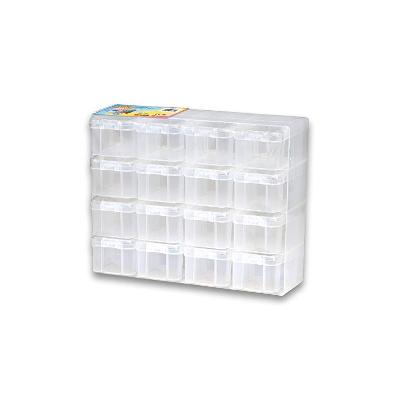Hama Perlen 6760 Sorting Box Iron-on Beads, Multi-Coloured