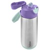 B.Box Insulated Spout Bottle - 500mL Lilac Pop