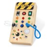 Tabla De Actividades Montessori Con 8 Luces Led Interactivas