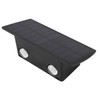 Solar Outdoor Wall Lights IP65 Waterproof Double Headed Solar Wall