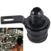 10AN Breather Fitting Adapter Black Aluminium Alloy Lightweight for Oil