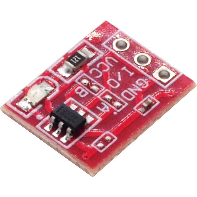 Audiofan TTP223 Capacitive Touch Switch 14.5mm x 10.5mm x 2mm