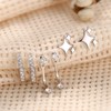 Roheafer 3-4 Pairs 925 Sterling Silver Earrings Set for Women