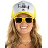 Funky Junque The_One/Foam Trucker Hat & Sunglasses Bundle - Funny