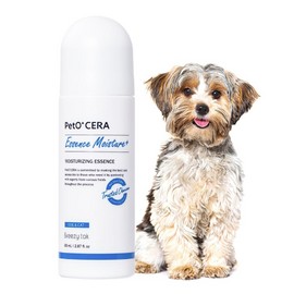 Breezytail PetO'CERA Moisture Essence Plus, Skin Care & Relief Serum for Dogs & Cats. Korean Pet Skincare (85ml / 2.87 fl oz)