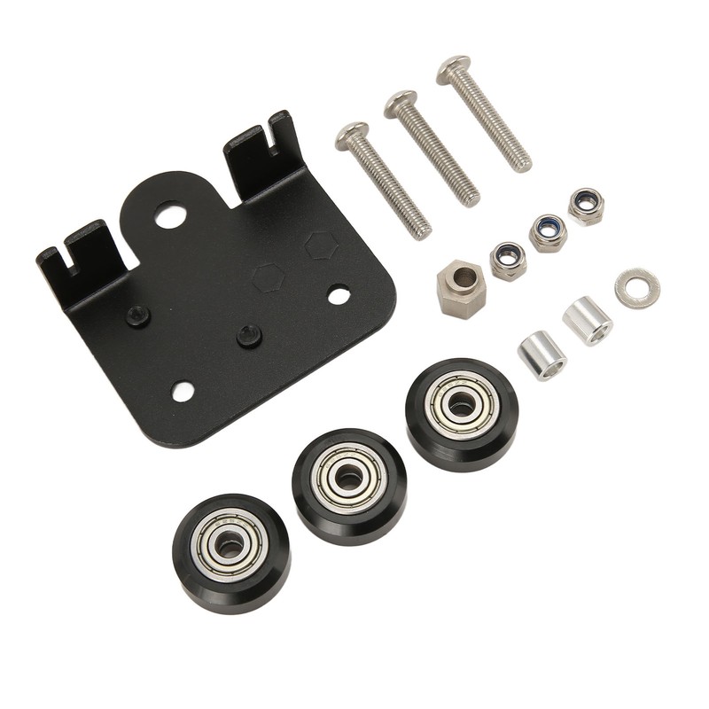 3D Extruder Back Support Plate with Pulley Extruding Backplate for