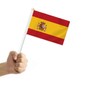Pack of 25 Spain Handheld Flag, Spanish Decor Hand Held