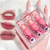 Sitovely 3 Pieces Velvet Matte Lipstick Lip Mud Set, Long-Lasting,