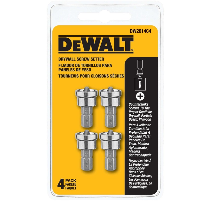 Dewalt DW2014C4 Drywall Screw Setter (4-Pack)