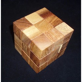 Creative Crafthouse Interlock 4   Stewart Coffin Design wood brain teaser p