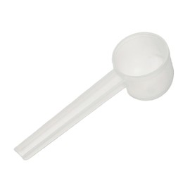 sourcing map Measuring Spoons, Plastic Coffee Scoops Teaspoon for Coffee Bean Spices Sugar Salt Powder Clear